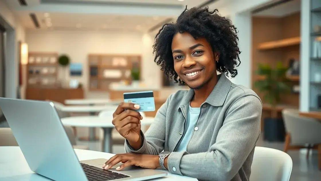 Benefícios de ter um cartão de crédito